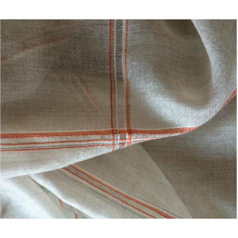 Pure Cashmere Scarves Beige Plaid Women Fashional Winter Scarf