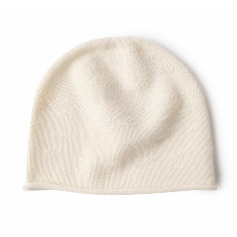 Women White Cashmere Hat Black Khaki Beanies Women Winter Warm Cap Natural Fabric Soft Warm Hats Girl Gift Free Shipping