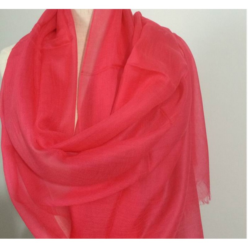 Pure Cashmere Scarves Green Pink Fashional Winter Scarf