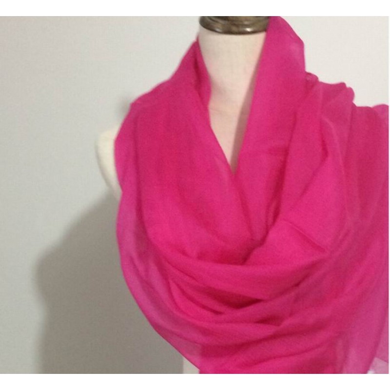 Pure Cashmere Scarves Green Pink Fashional Winter Scarf