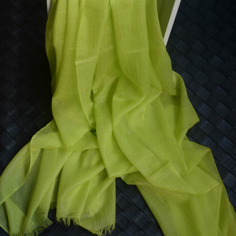 Pure Cashmere Scarves Green Pink Fashional Winter Scarf