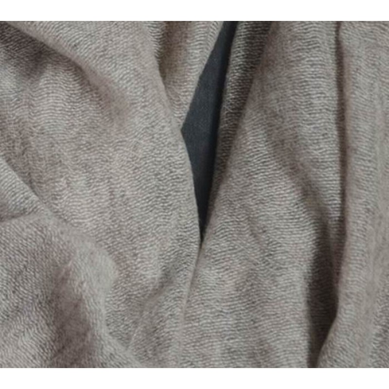 Pure Cashmere Scarves Gray Brown Women Winter Scarf