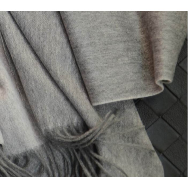 Pure Cashmere Scarves Camel Gray Green Plaid Fashional Winter Scarf