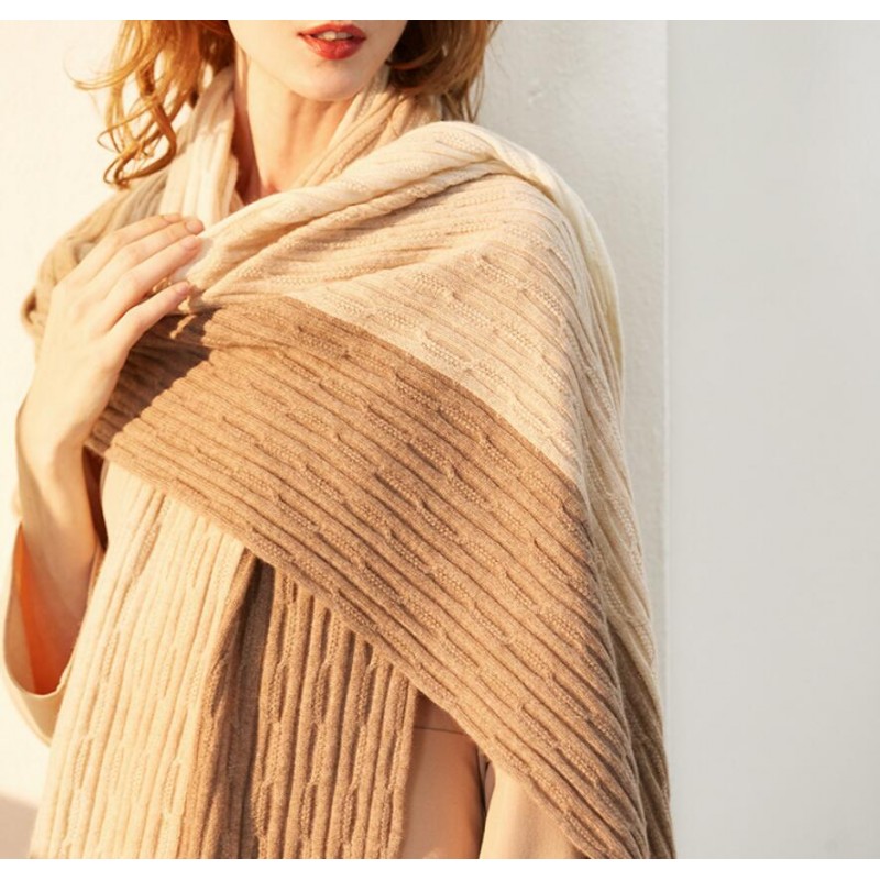Bogeda New Cashmere Scarf Women Winter Thick Warm Luxury Pashmina Cashmere Scarf Camel Beige High Quality Free Shipping