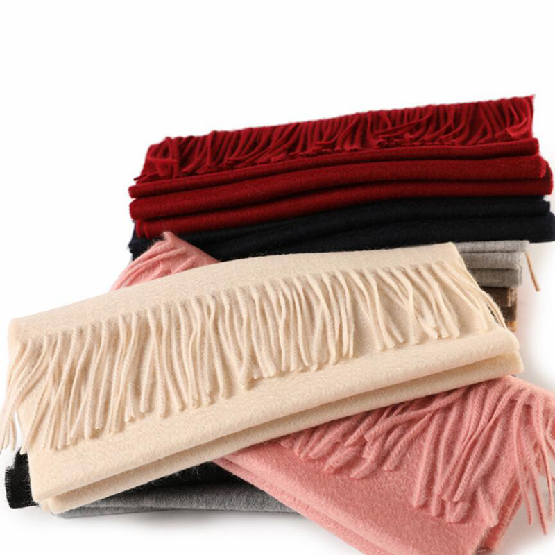 Cashmere Scarf High Quality Color Camel Pure Cashmere Scarf Women Men Free Shipping