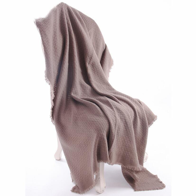 Wool Scarf Winter Woman High Quality Color Gray Big Size Wool Scarf Shawls Women Free Shipping