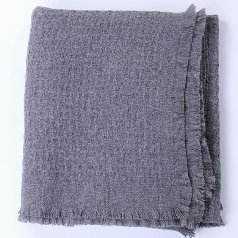 Wool Scarf Winter Woman High Quality Color Gray Big Size Wool Scarf Shawls Women Free Shipping