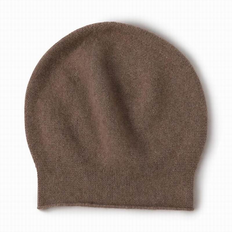 Bogeda New Pure Cashmere Hat Women Camel Red Beanies Winter Warm Cap Natural Fabric Soft Warm Hats Girl Gift Free Shipping