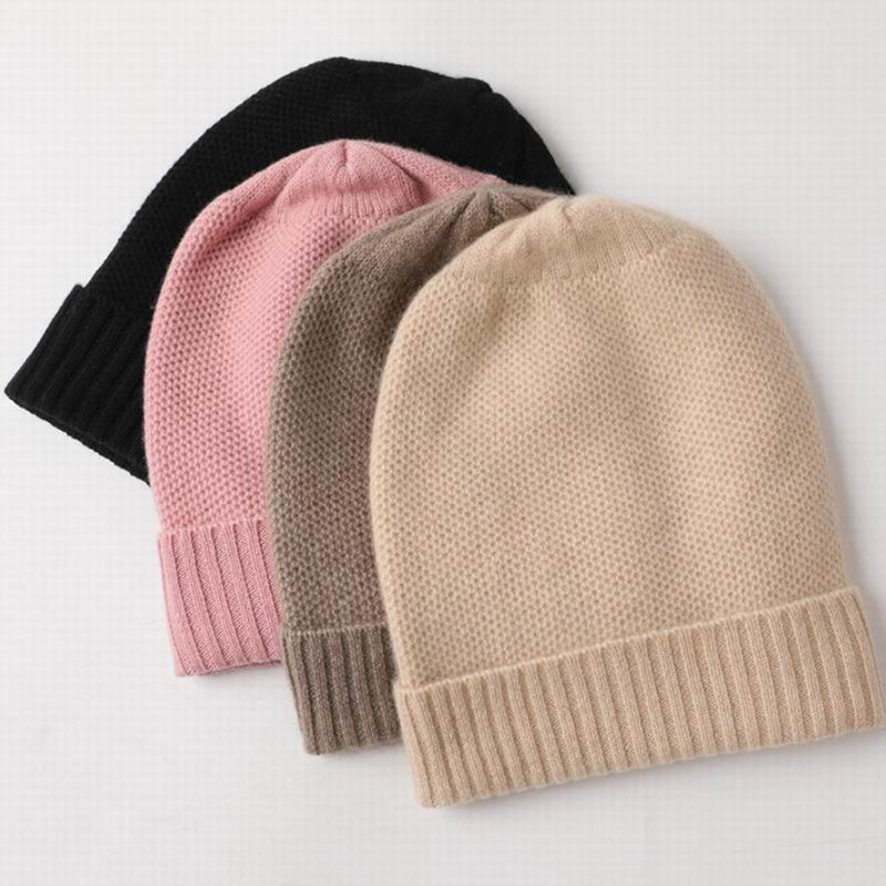 Bogeda New Pure Cashmere Hat Women Camel Black Beanies Winter Warm Cap Natural Fabric Soft Warm Hats Girl Gift Free Shipping