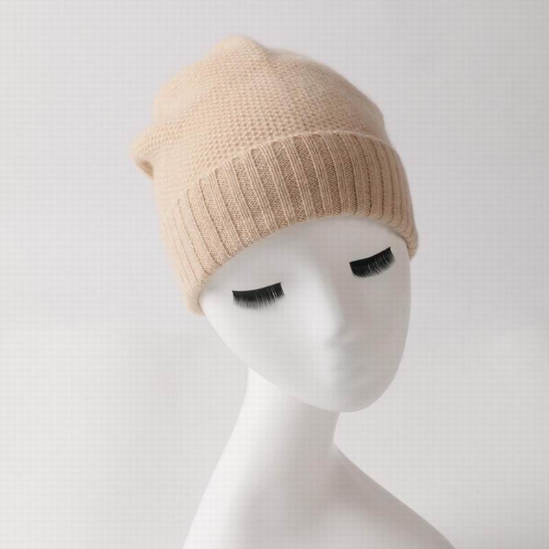 Bogeda New Pure Cashmere Hat Women Camel Black Beanies Winter Warm Cap Natural Fabric Soft Warm Hats Girl Gift Free Shipping