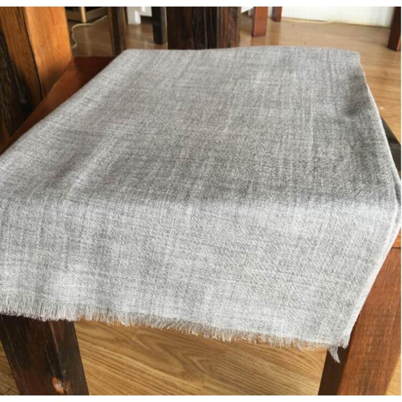 Pure Cashmere Scarves Gray Brown Fashional Winter Scarf
