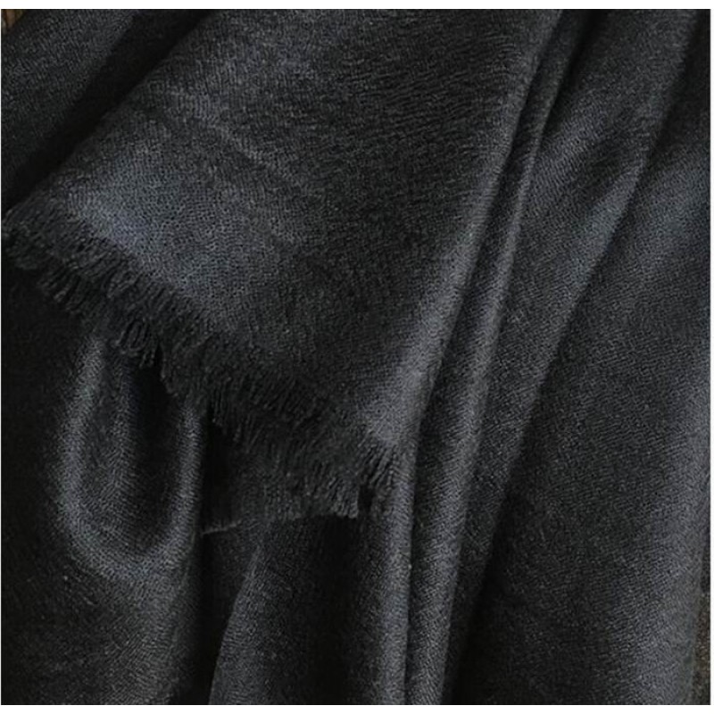 Pure Cashmere Scarves Gray Brown Fashional Winter Scarf