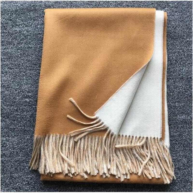 Pure Cashmere Scarves Gray Women Fashional Winter Scarf