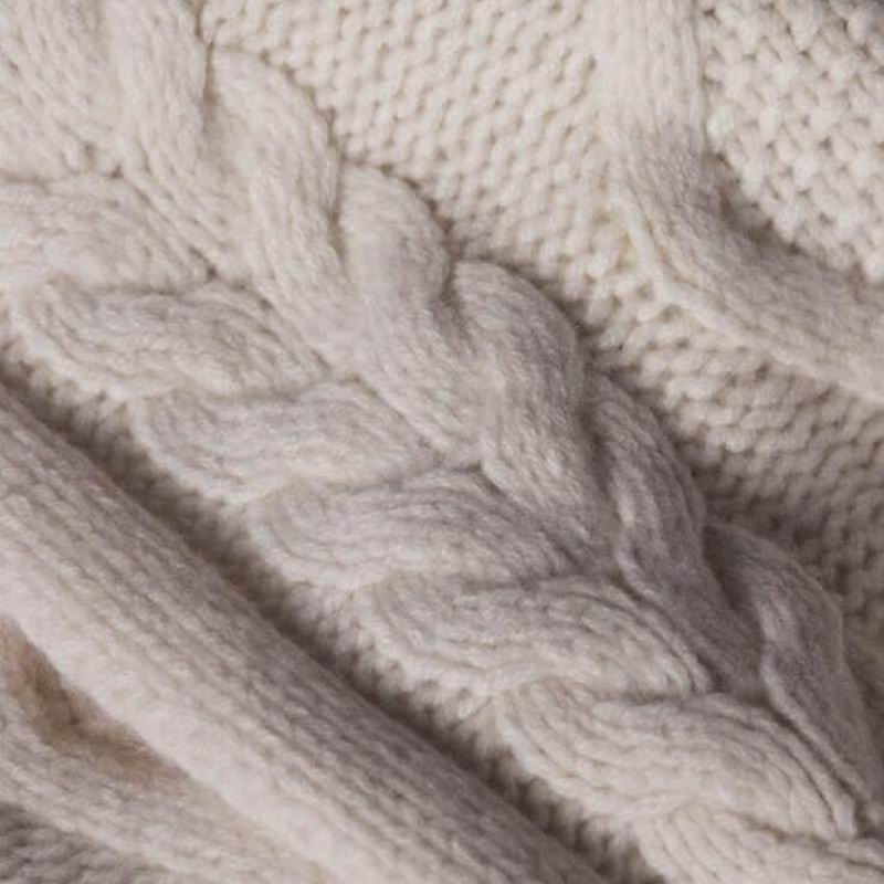 Pure Cashmere Scarves Beige Women Fashional Winter Scarf